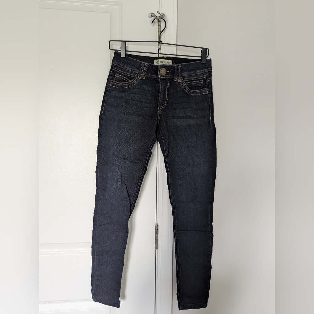 Democracy Women's Skinny Dark Blue Jeans